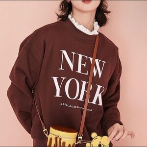 A&F new york sweatshirt